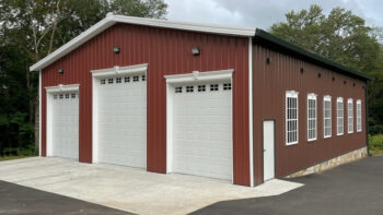 Photo of a Metal Garage