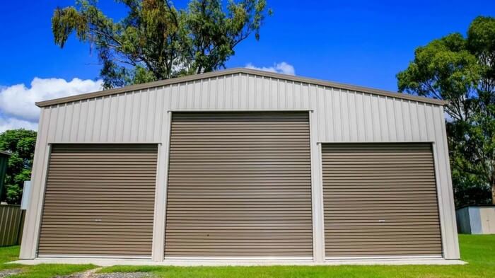 Photo of a Metal Garage