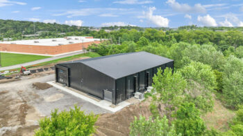 Photo of a Commercial Metal Building