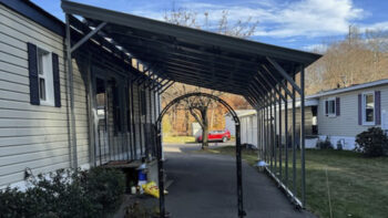 Photo of Metal Buildings with Lean-To