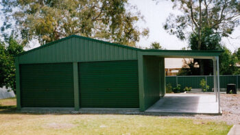 Photo of Metal Buildings with Lean-To