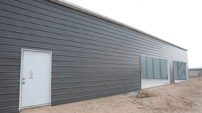 Photo of Metal Hay Barns