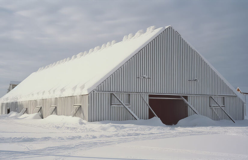 Why Barn Roofs Collapse in Snow (and How Steel Buildings Prevent It)