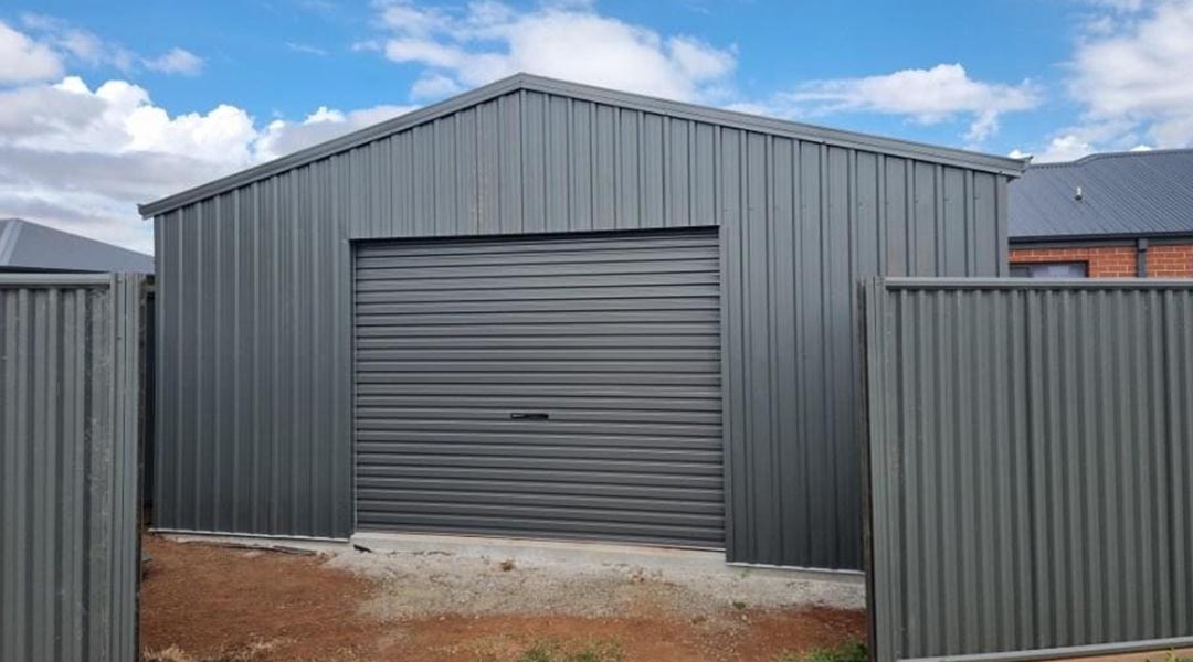 20x30x12 Vertical Roof Metal Garage