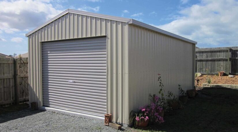 22x30x9 Vertical Roof Garage