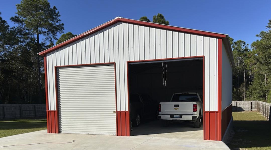 24x20x11 Two Car Garage