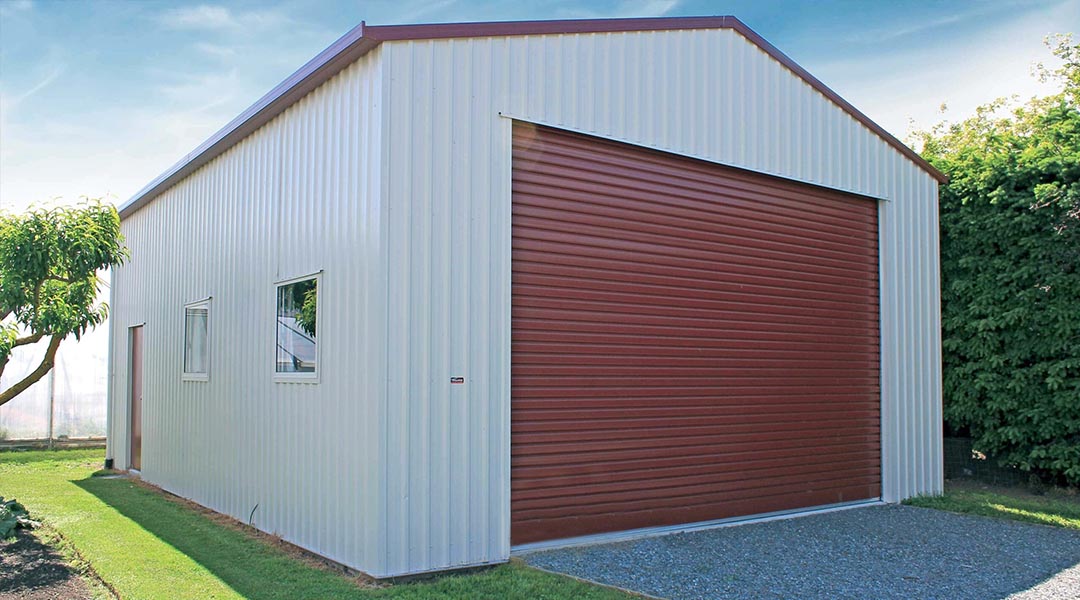 24x26x10 Steel Garage