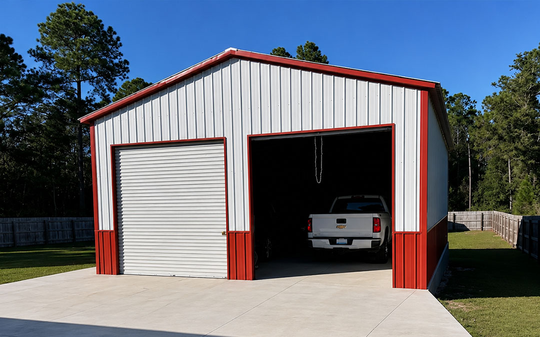 24x20x11 Two Car Garage