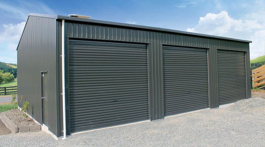 28x35x12 Side Entry Garage Building