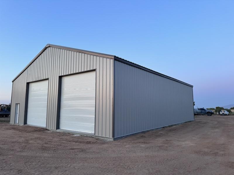 28x35x10 Steel Garage Building