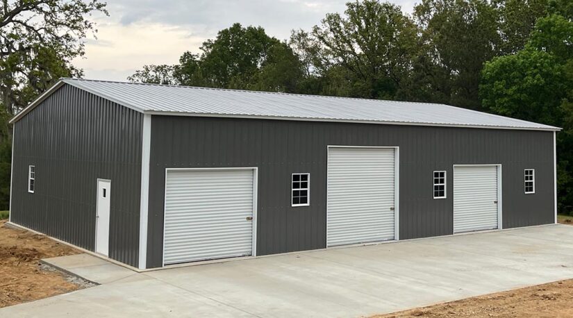 30x50x12 Metal Garage