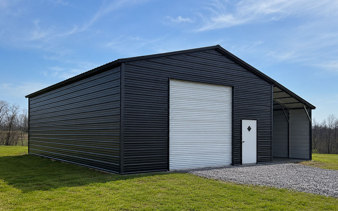 30x30x13 Steel Garage