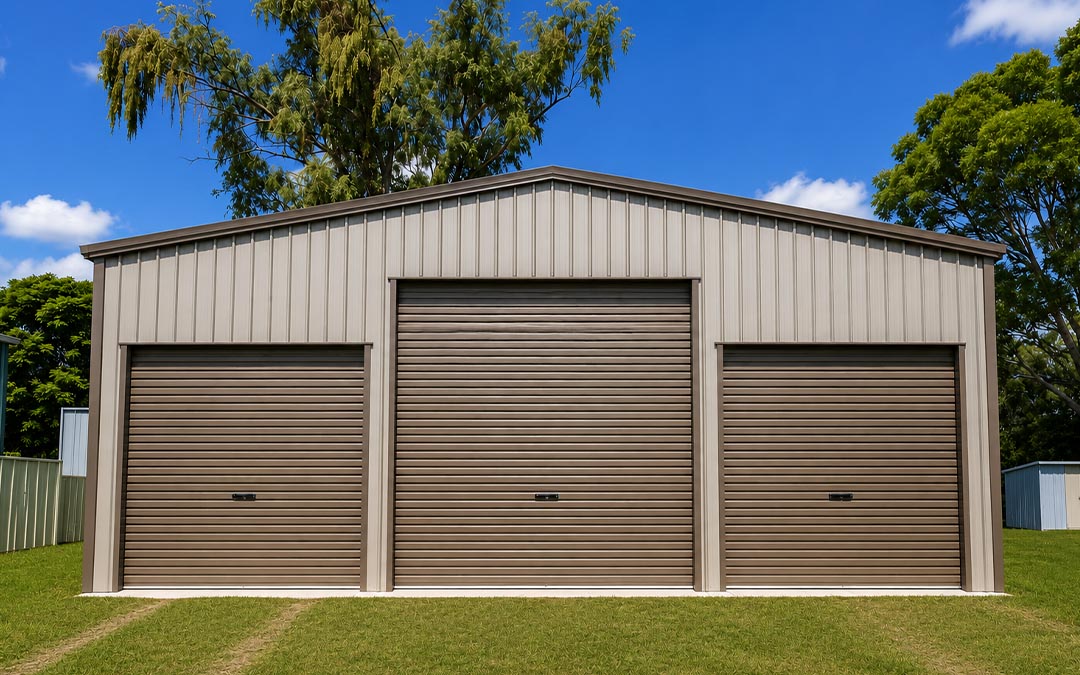 30x35x12 Three Car Garage