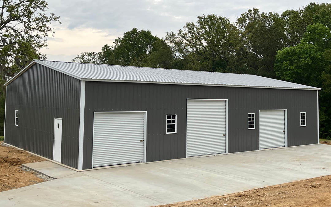 30x50x12 Metal Garage