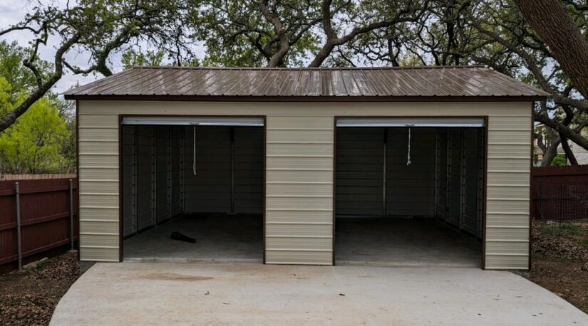 24x36x10 Two Car Garage