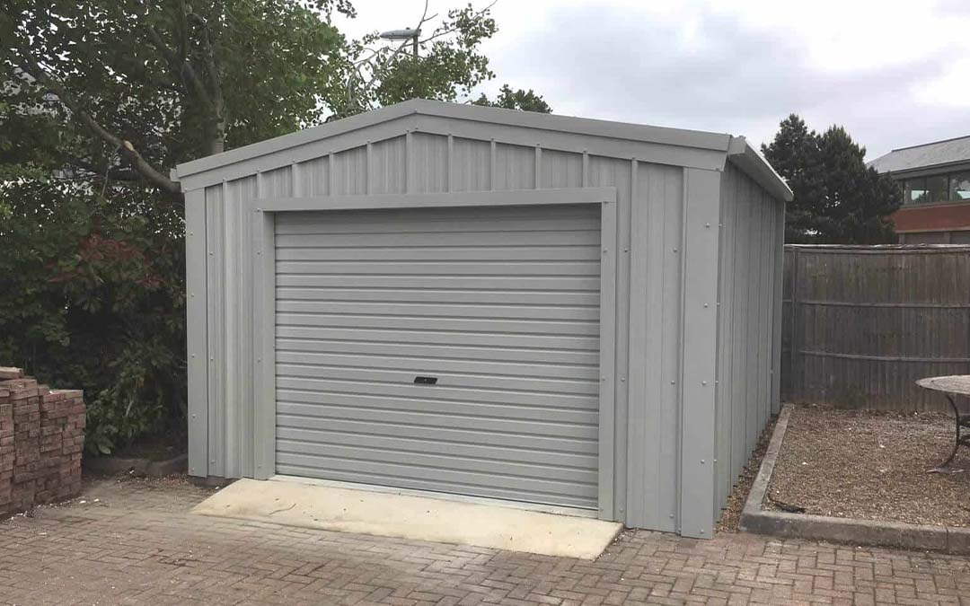 12x12 Steel Storage Shed