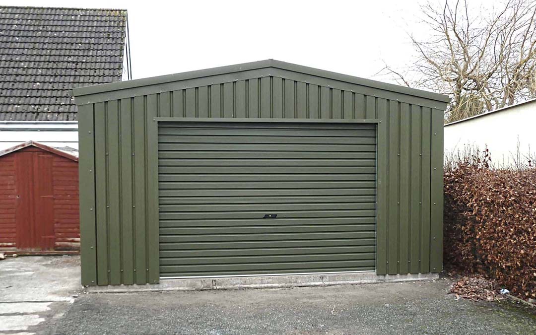 12x16 Metal Storage Shed