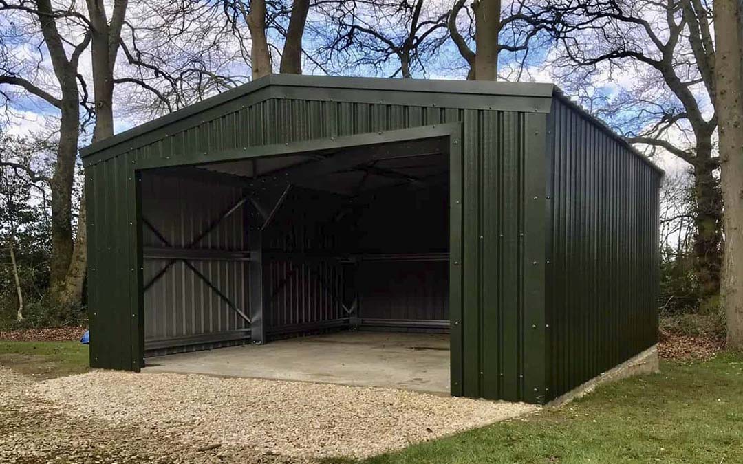 14x28 Metal Utility Structure