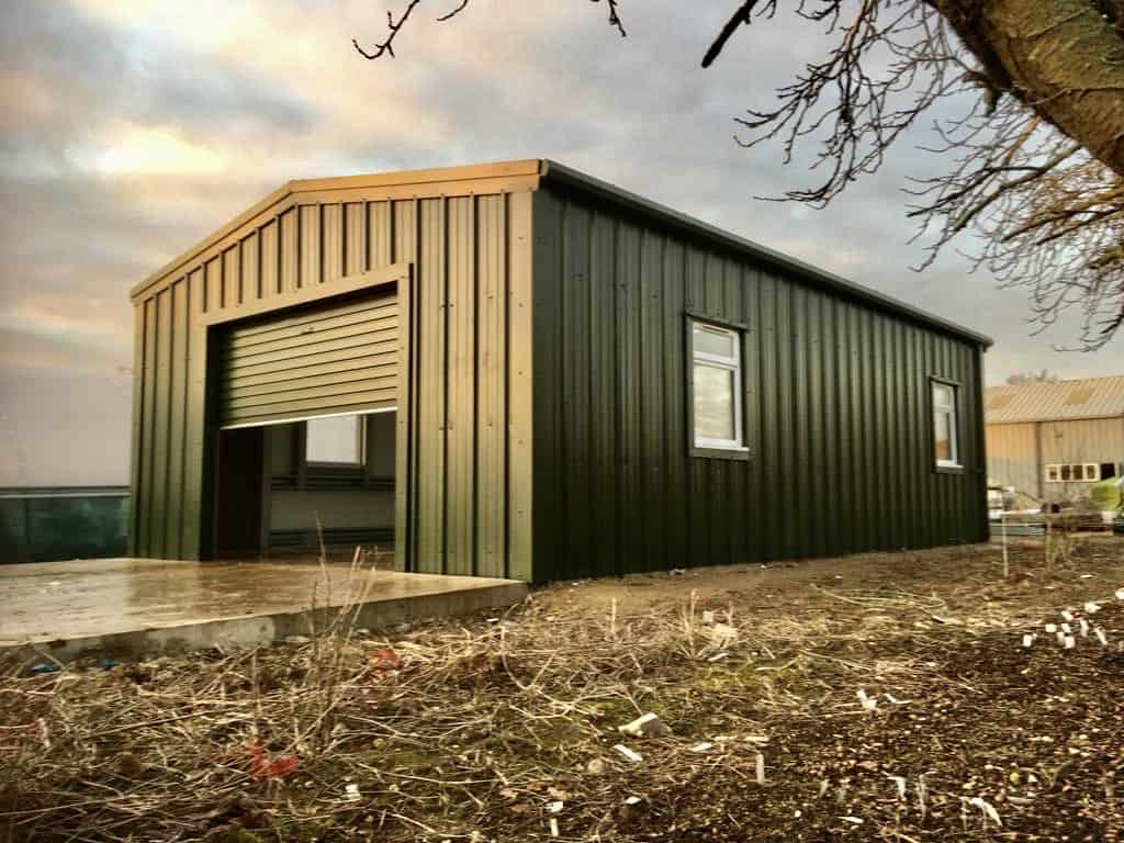 16x20 Metal Storage Building