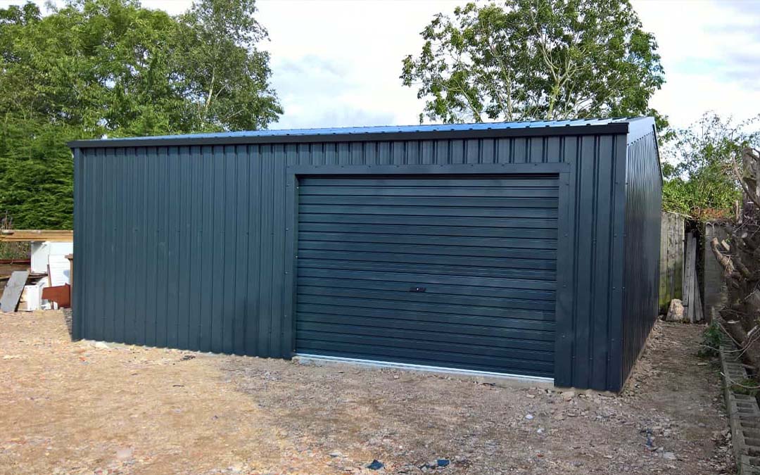 16x32 Metal Storage Building