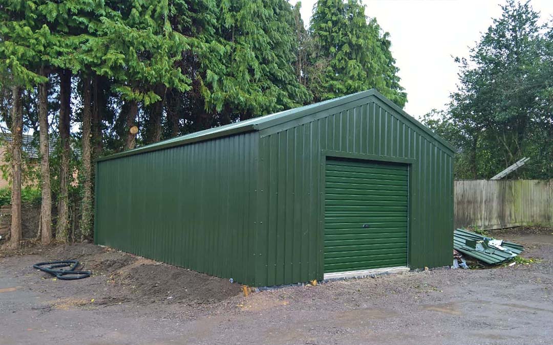 18x20 Metal Utility Shop