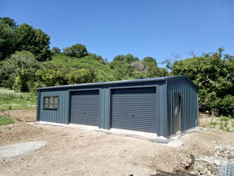 18x24 Metal Utility Garage