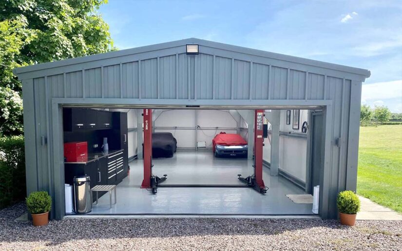 18x30 Steel Utility Garage