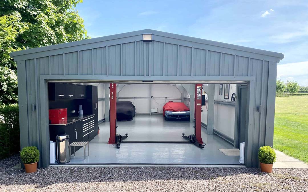 18x30 Steel Utility Garage