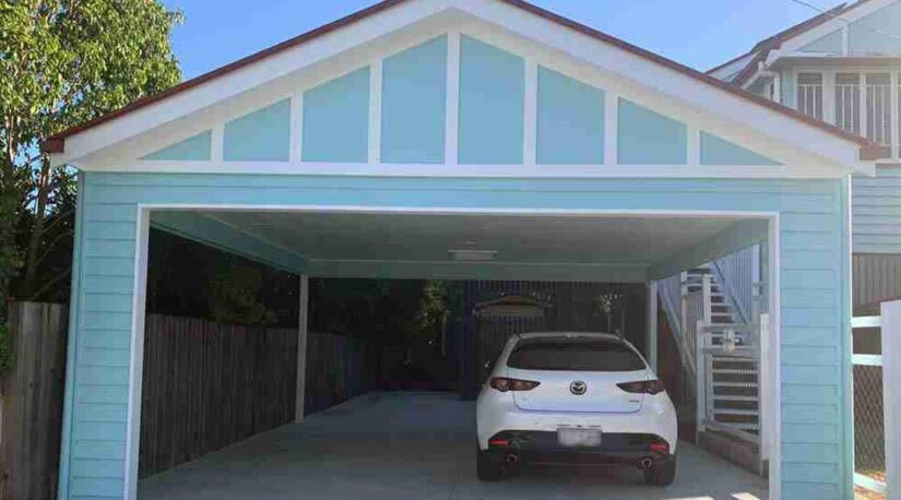 20x21 Side Entry Carport