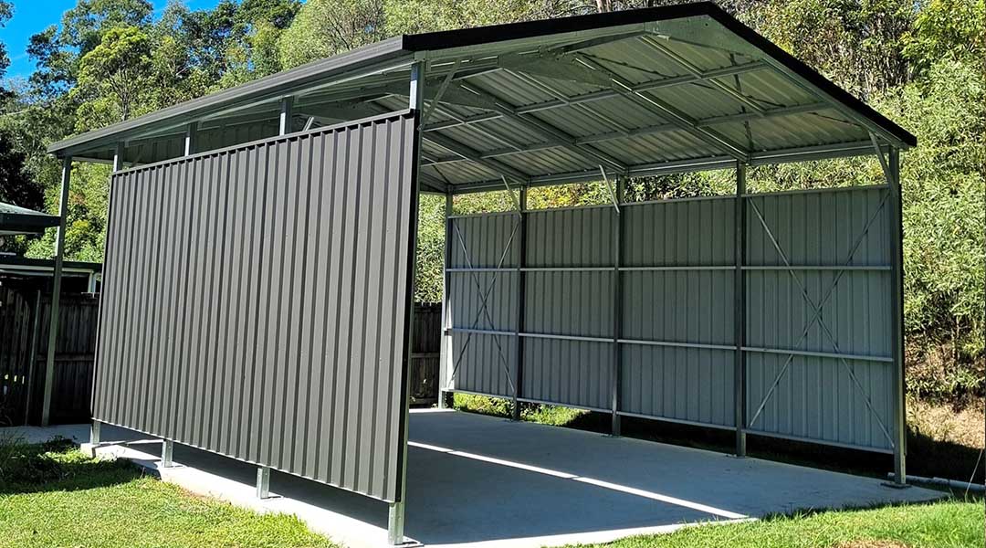 20x60x12 Metal RV Carport