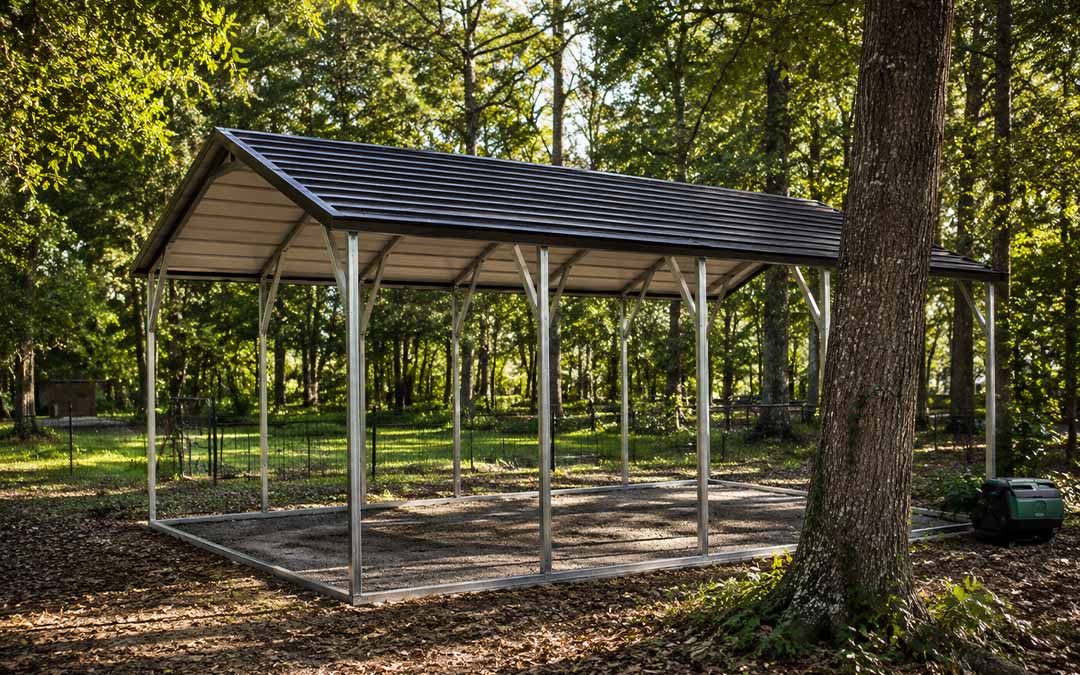 20×26 Vertical Style Carport