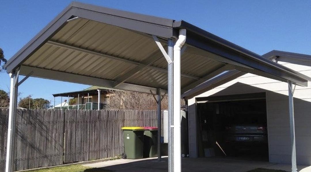 20×26 Vertical Style Carport