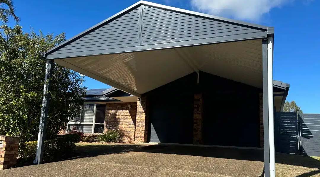 20×40 Vertical Roof Metal Carport