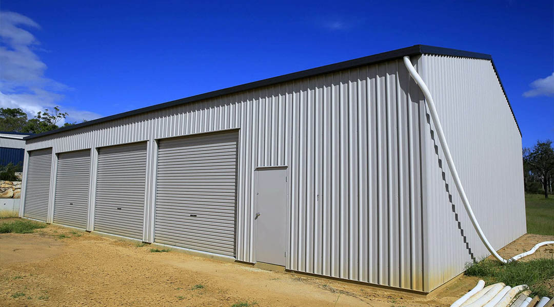 24x35x10 Side Entry Shed