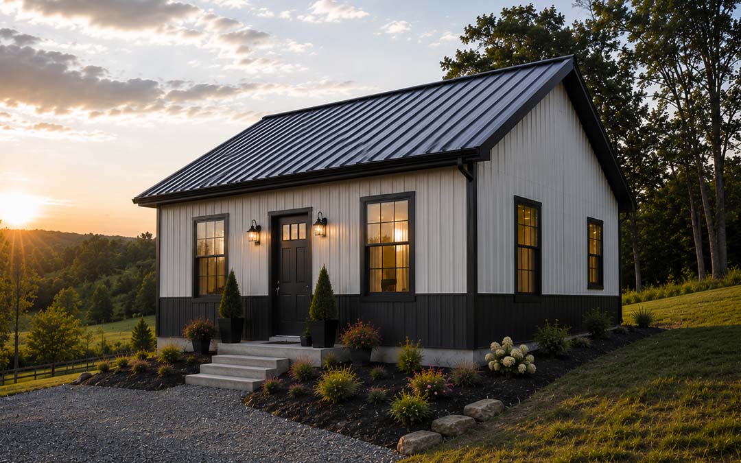30x30 Modern Steel Cottage