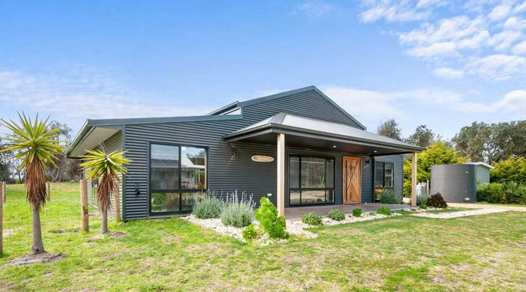 30x60 One-Story Barndominium with Wrap-Around Porch