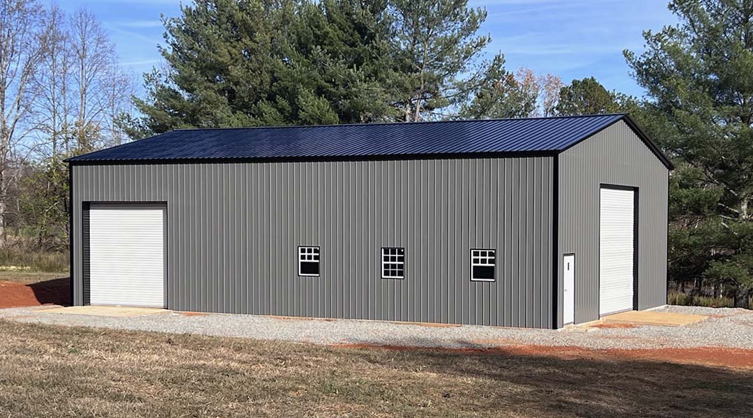 30x60 Vertical Roof Metal Workshop