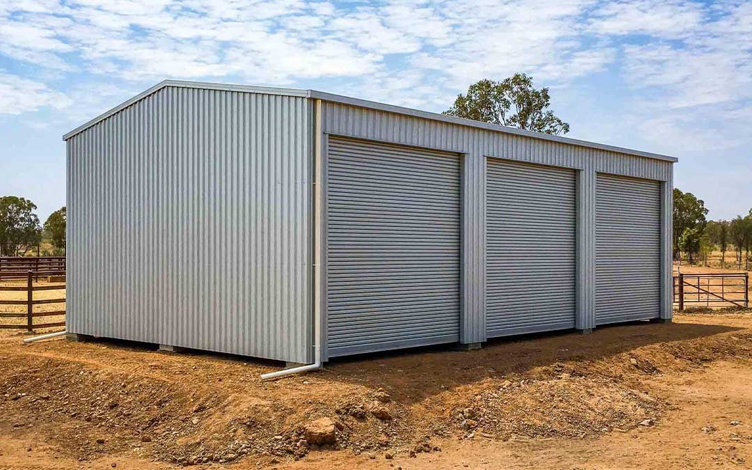 34x35x12 Metal Workshop Building