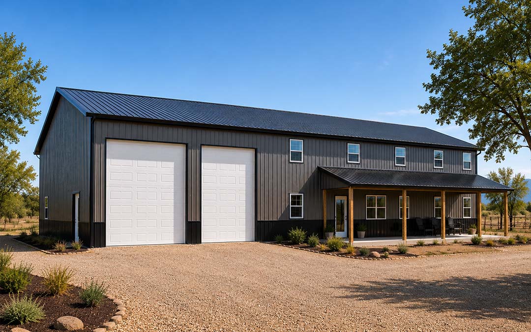 40x75 Luxury Steel Barndominium