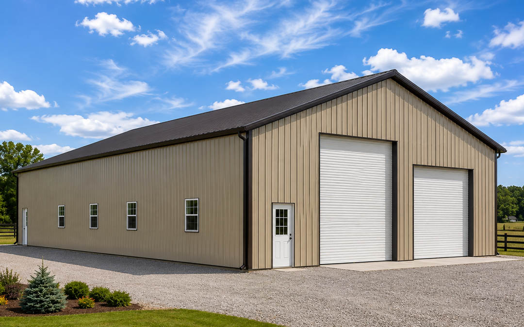 50x80 Metal Workshop Building