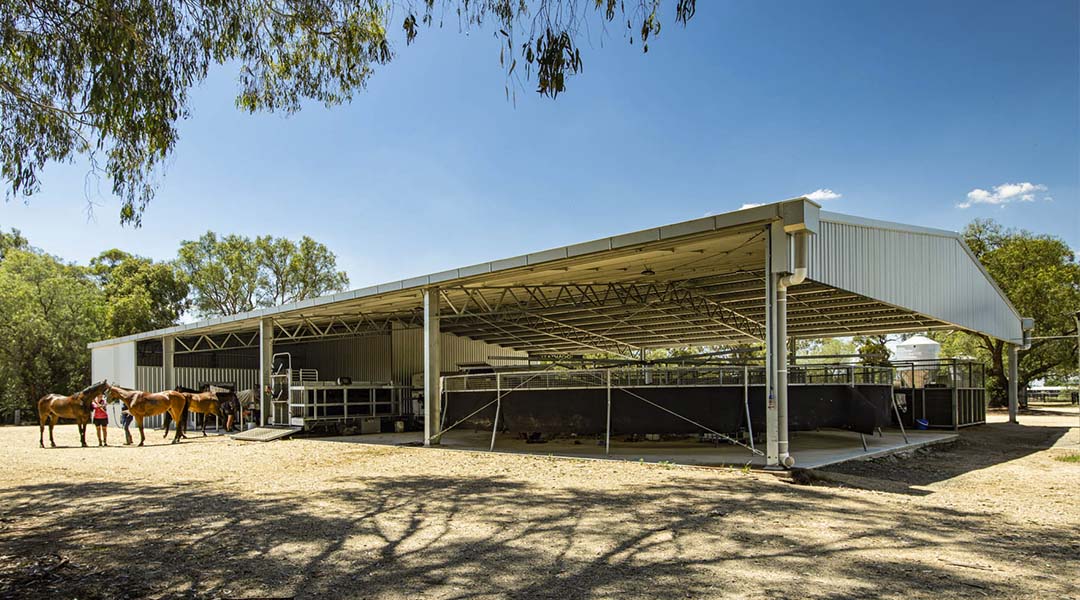 60x120 Covered Riding Arena