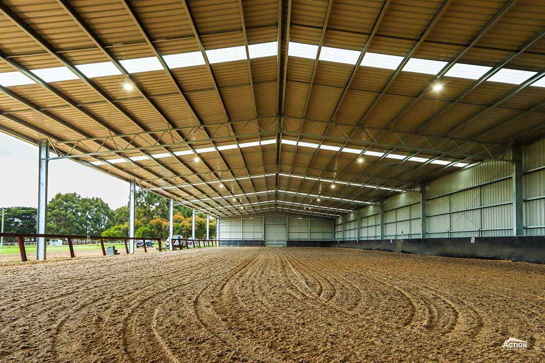 80x100 Covered Riding Arena