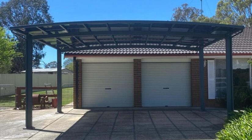20x20x7 Two Car Carport