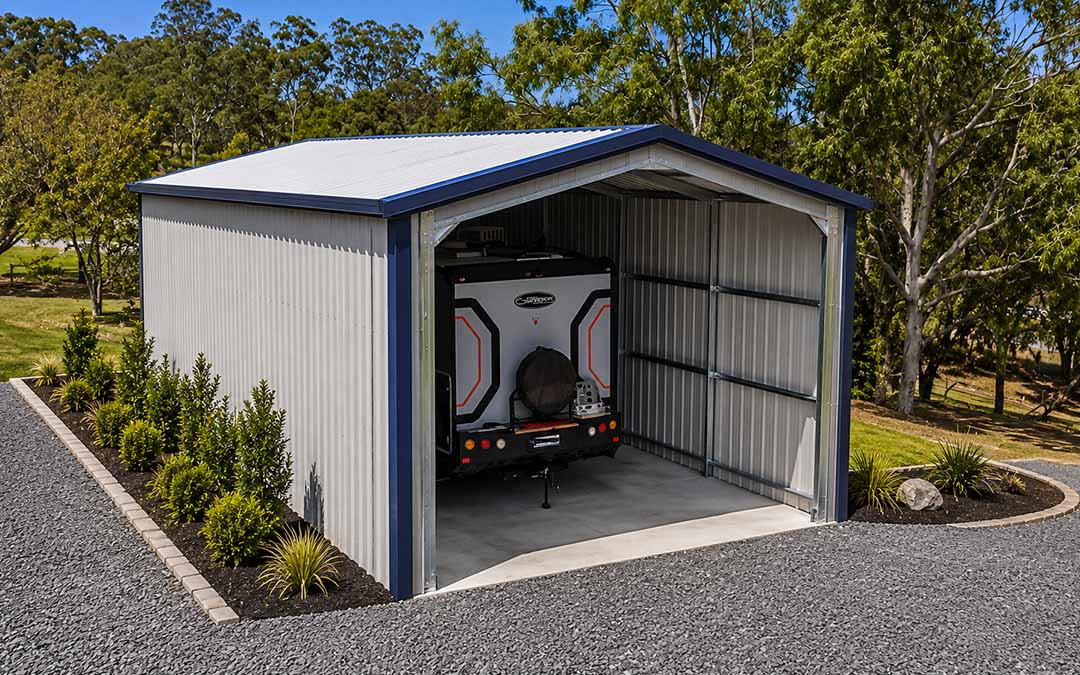14x30 Tall-Clearance RV Garage
