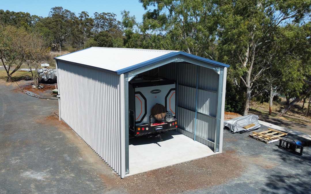 14x30 Tall-Clearance RV Garage
