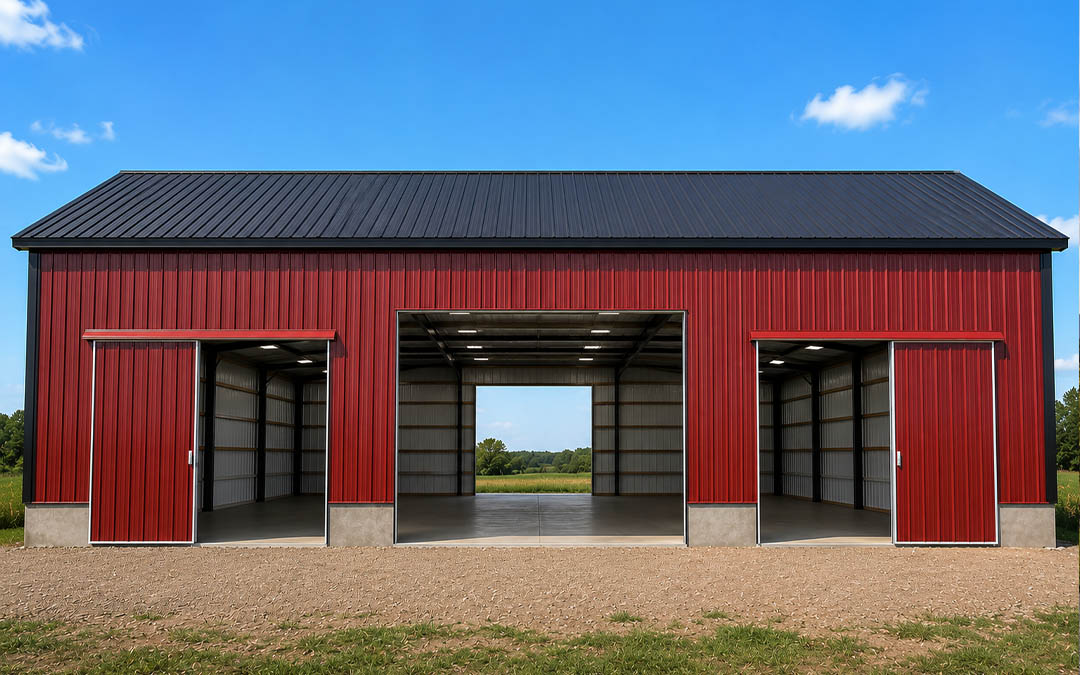 36x72 Horse and Livestock Barn