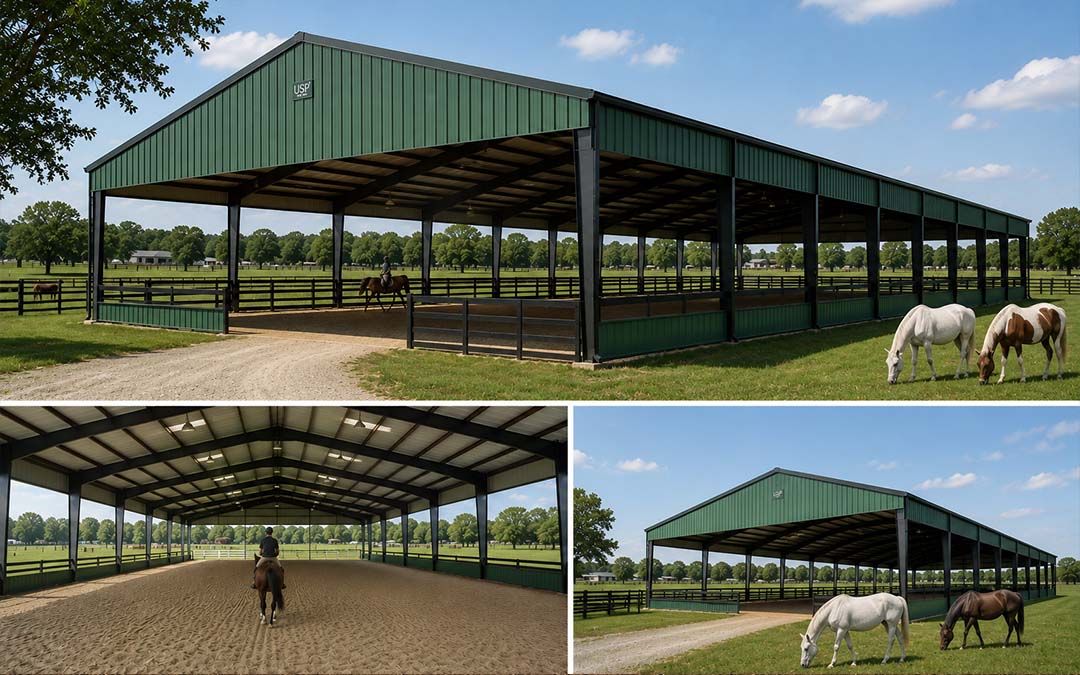 70x130 Multipurpose Steel Arena