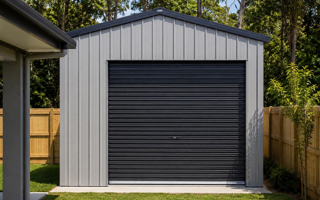10x12 Compact Steel Utility Building