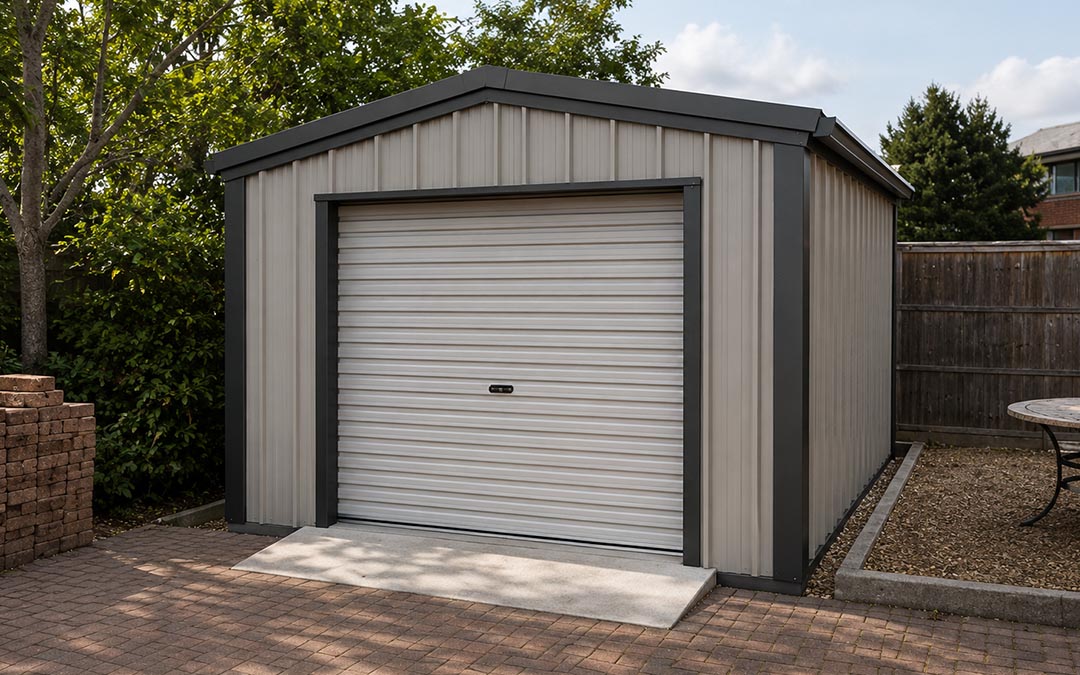 12x12 Steel Storage Shed