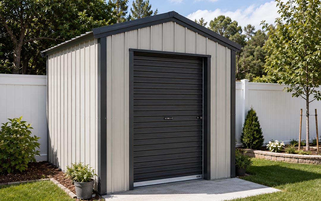 12x16 Metal Storage Shed